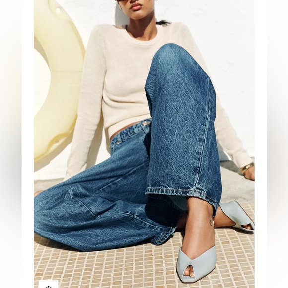 Zara Patent Effect Sandals - Picture 2 of 7